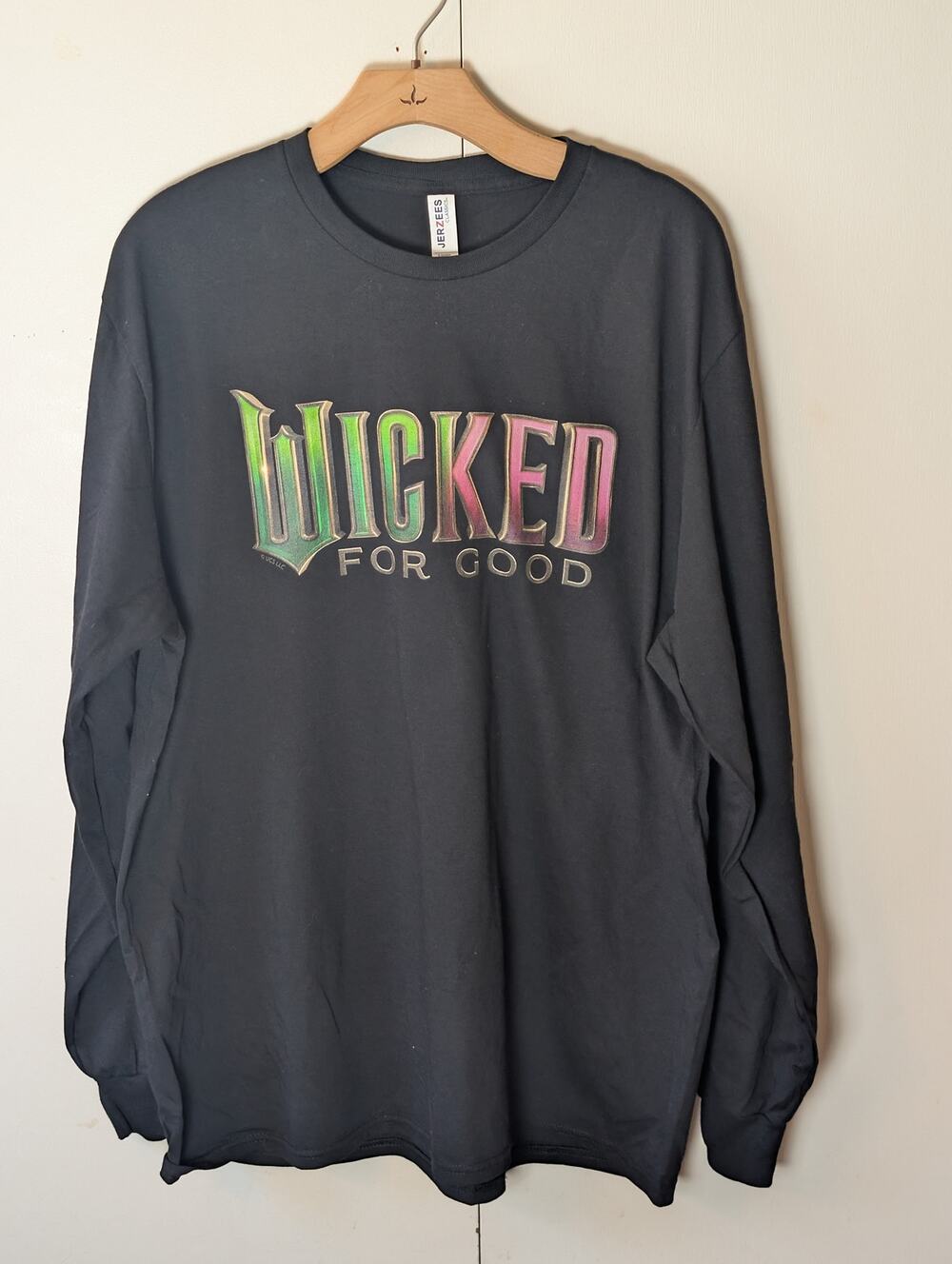 Wicked Mens Long Sleeve Black Shirt XL